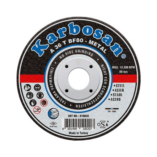 KARBOSAN 230 X 3 NK METAL KESİCİ / 25